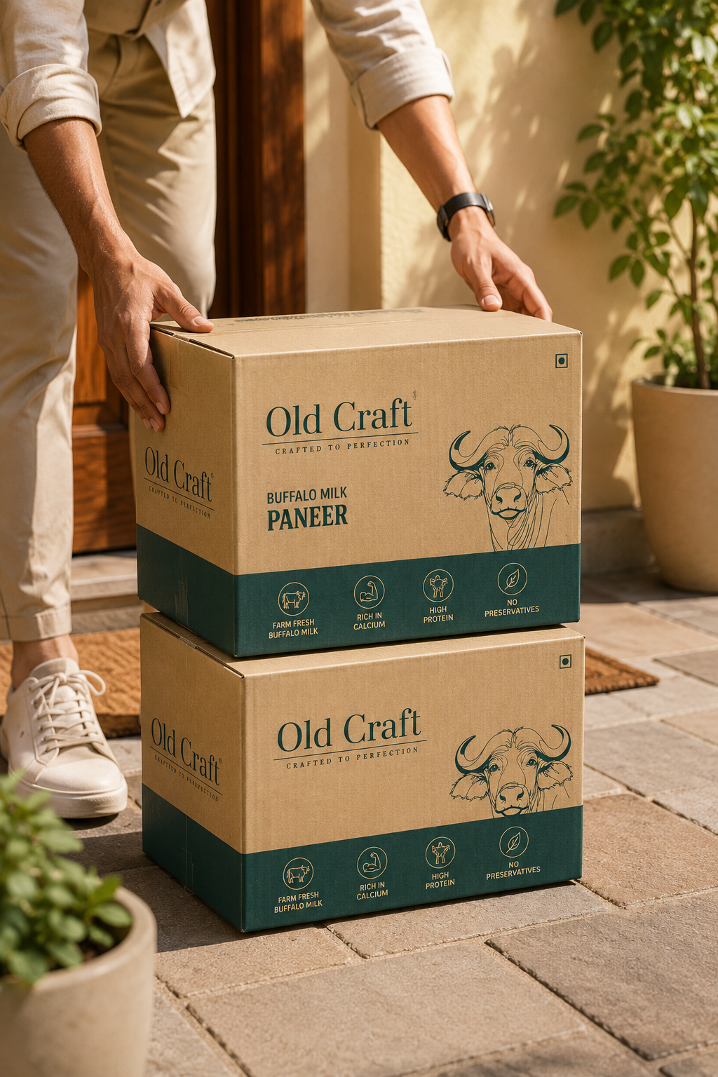 Old Craft — Premium Paneer Packaging