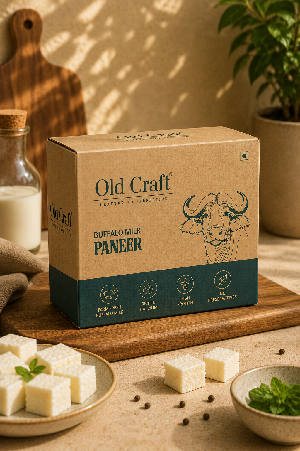 Old Craft — Authentic Paneer Packaging