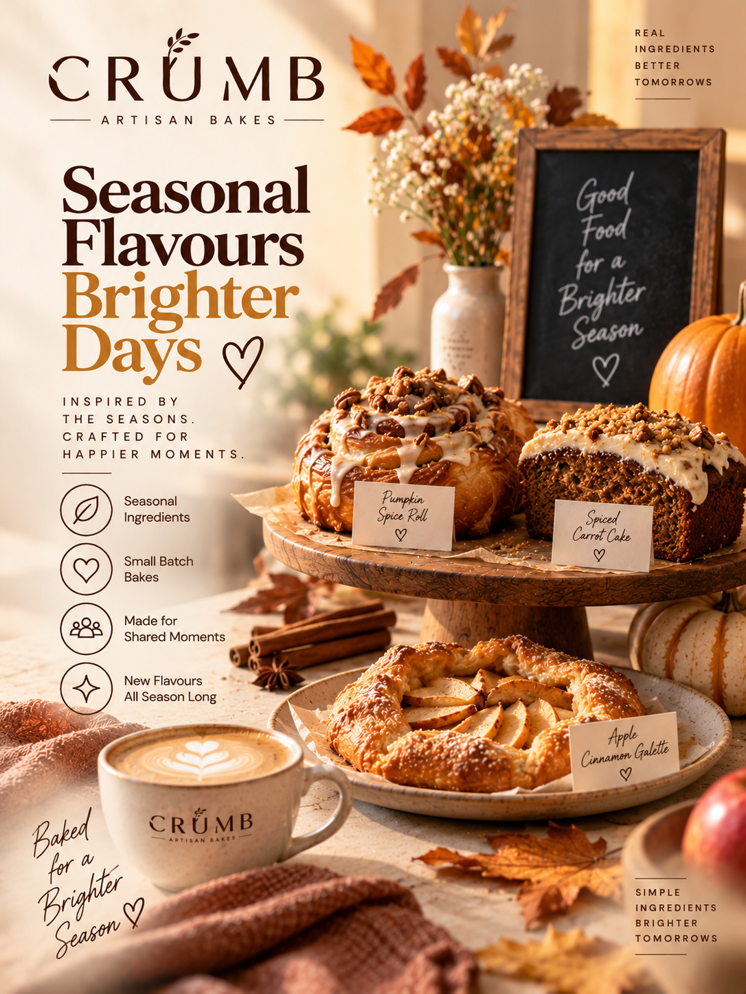 Crumb — Seasonal Flavours, Better Moments