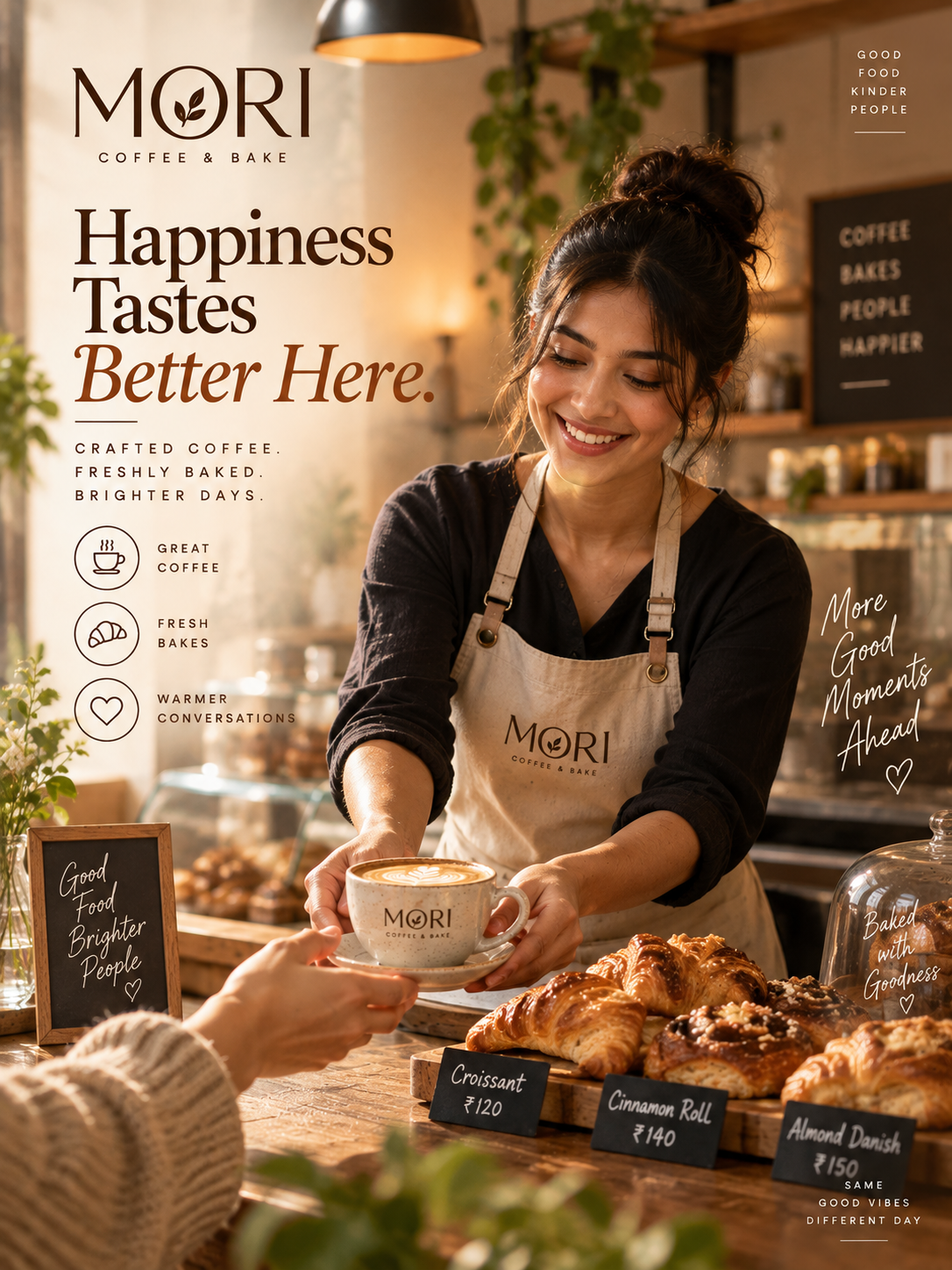 Mori — Happiness Happens Here